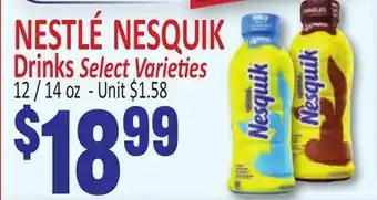 Jetro NESTLÉ NESQUIK Drinks offer