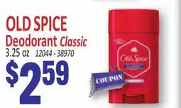 Jetro OLD SPICE Deodorant Classic offer