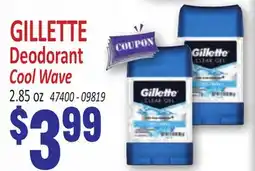 Jetro GILLETTE Deodorant Cool Wave offer