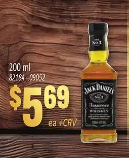 Jetro JACK DANIEL'S Tennessee Whiskey offer