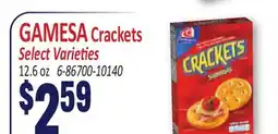 Jetro GAMESA Crackets offer