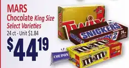 Jetro MARS Chocolate King Size Select Varieties offer