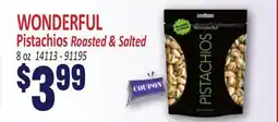 Jetro WONDERFUL Pistachios Roasted & Salted offer
