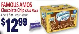 Jetro FAMOUS AMOS Chocolate Chip Club Pack offer
