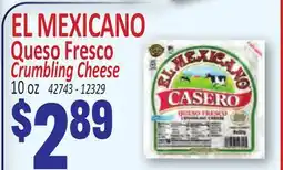 Jetro EL MEXICANO Queso Fresco Crumbling Cheese offer