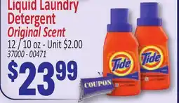 Jetro Tide Liquid Laundry Detergent Original Scent offer