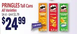 Jetro PRINGLES Tall Cans offer
