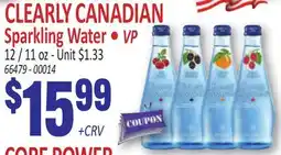 Jetro CLEARLY CANADIAN Sparkling Water offer