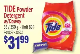 Jetro TIDE Powder Detergent w/ Downy offer