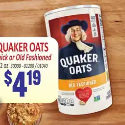 Jetro QUAKER OATS Quick or Old Fashioned offer