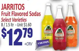 Jetro JARRITOS Fruit Flavored Sodas offer