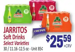 Jetro JARRITOS Soft Drinks offer