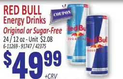 Jetro RED BULL Energy Drinks offer