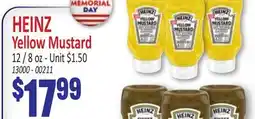 Jetro HEINZ Yellow Mustard offer
