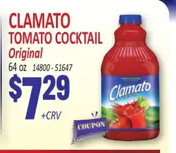 Jetro CLAMATO TOMATO COCKTAIL offer