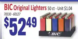 Jetro BIC Original Lighters offer