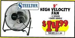 Ollie's STEELTON 9 HIGH VELOCITY FAN offer