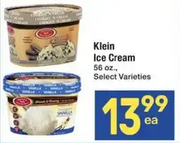 Albertsons Klein Ice Cream offer