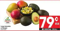 Albertsons Large Avocados or Mangos offer