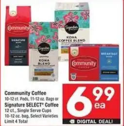 Albertsons Community Coffee offer