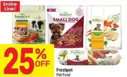 Albertsons Freshpet Pet Food offer