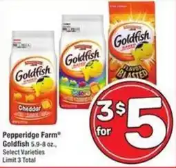 Albertsons Pepperidge Farm Goldfish offer