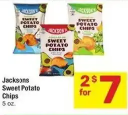 Albertsons Jacksons Sweet Potato Chips offer
