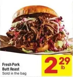 Albertsons Fresh Pork Butt Roast offer
