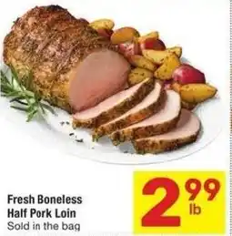 Albertsons Fresh Boneless Half Pork Loin offer
