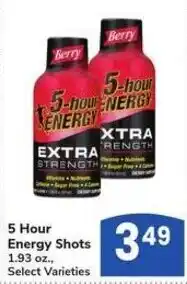 Albertsons 5 Hour Energy Shots offer