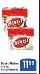 Albertsons Boost Shakes offer