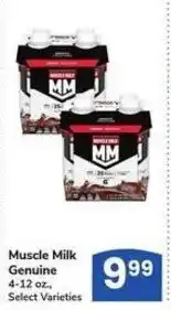 Albertsons Muscle Milk Genuine offer