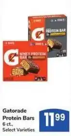 Albertsons Gatorade Protein Bars offer