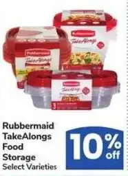 Albertsons Rubbermaid TakeAlongs Food Storage offer