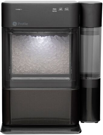Best Buy GE Profile - Opal 2.0 24-lb. Portable Ice maker with Nugget Ice Production, Side Tank, and Built-in WiFi - Black stainless st offer
