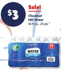 Family Dollar Chestnut Hill Water offer