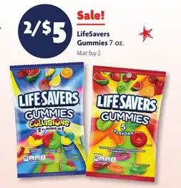 Family Dollar LifeSavers Gummies offer