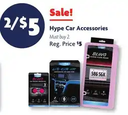 Family Dollar Hype Car Accessories offer