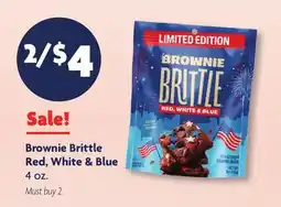 Family Dollar Brownie Brittle Red, White & Blue offer