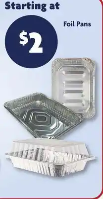 Family Dollar Foil Pans offer