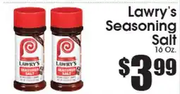Supremo Foods Inc Lawry's Seasoning Salt offer