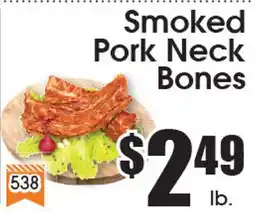 Supremo Foods Inc Smoked Pork Neck Bones offer