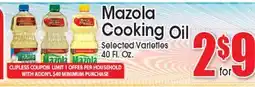 Supremo Foods Inc Mazola Cooking Oil offer