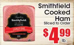 Supremo Foods Inc Smithfield Cooked Ham offer
