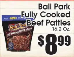 Supremo Foods Inc Ball Park Fully Cooked Beef Patties offer