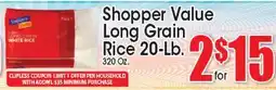 Supremo Foods Inc Shopper Value Long Grain Rice offer