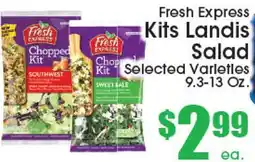 Supremo Foods Inc Fresh Express Kits Landis Salad offer