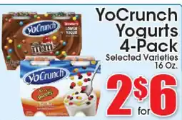 Supremo Foods Inc YoCrunch Yogurts offer