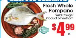 Supremo Foods Inc Fresh Whole Pompano offer