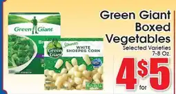 Supremo Foods Inc Green Giant Boxed Vegetables offer